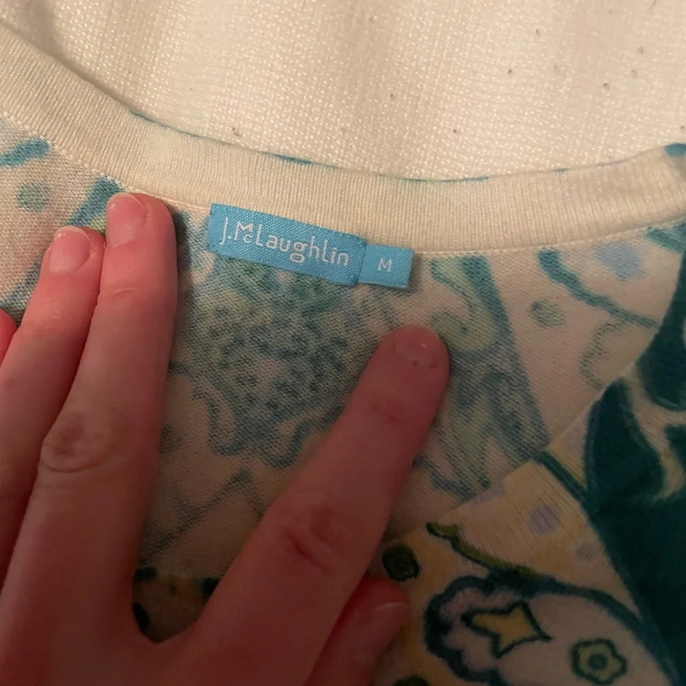 J. McLaughlin long sleeve shirt - Picture 3 of 5